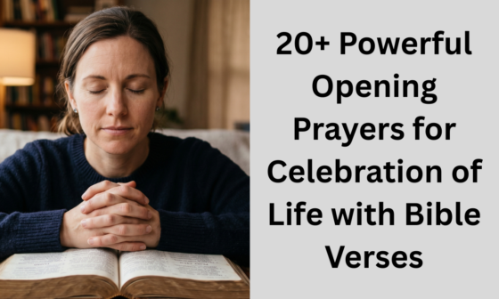 20+ Powerful Opening Prayers for Catholic Meeting with Bible Verses